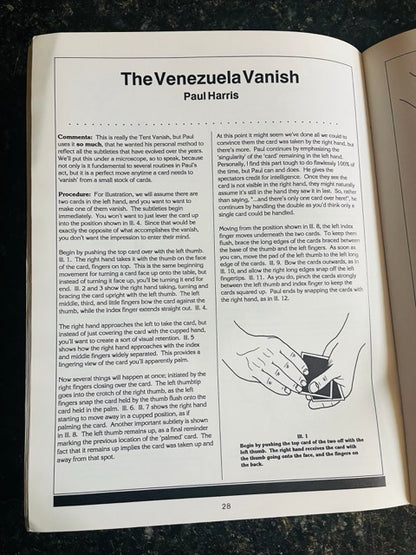 Magical Arts Journal Presents Paul Harris: The Act - Michael Ammar