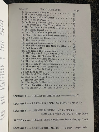 Object Lessons with a Gospel Message - Rev. Hugo V. Gurney