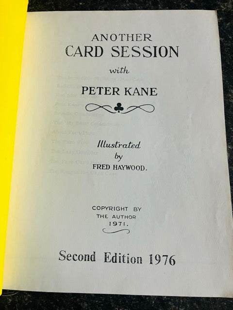 Another Card Session - Peter Kane