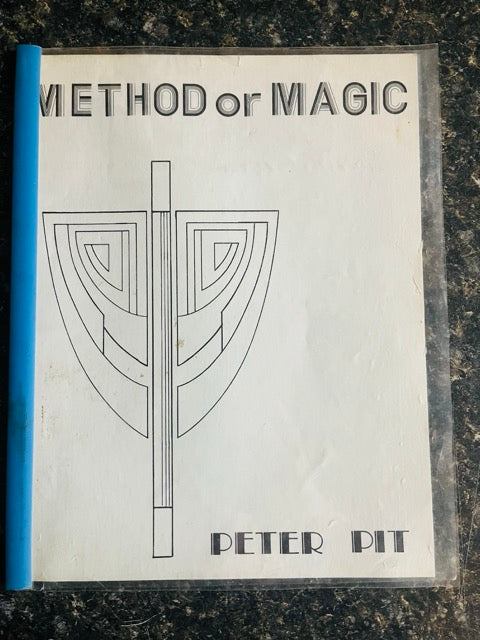 Methoid or Magic - Peter Pit - SIGNED