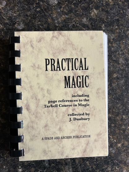 Magic (Squared) & "ForceSquare" - Harry Anderson - Lecture Notes - SIGNED