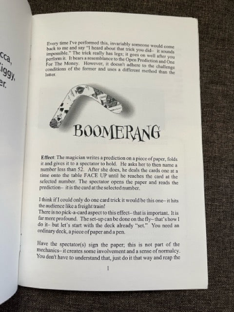 Boomerang - Bill Goldman