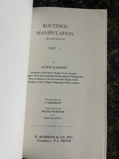 Routined Manipulation Parts 1 & 2 - Lewis Ganson