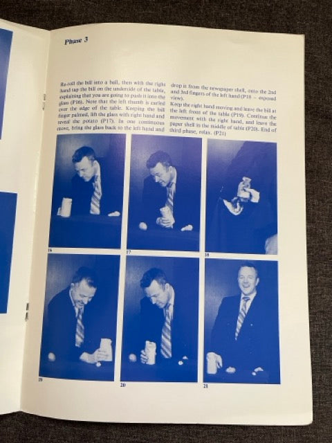 Bob Read's $100 Glass Thro' Table Manuscript