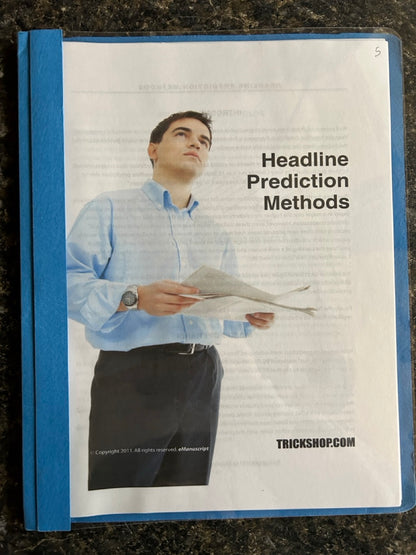 Headline Prediction Methods - Trickshop.com