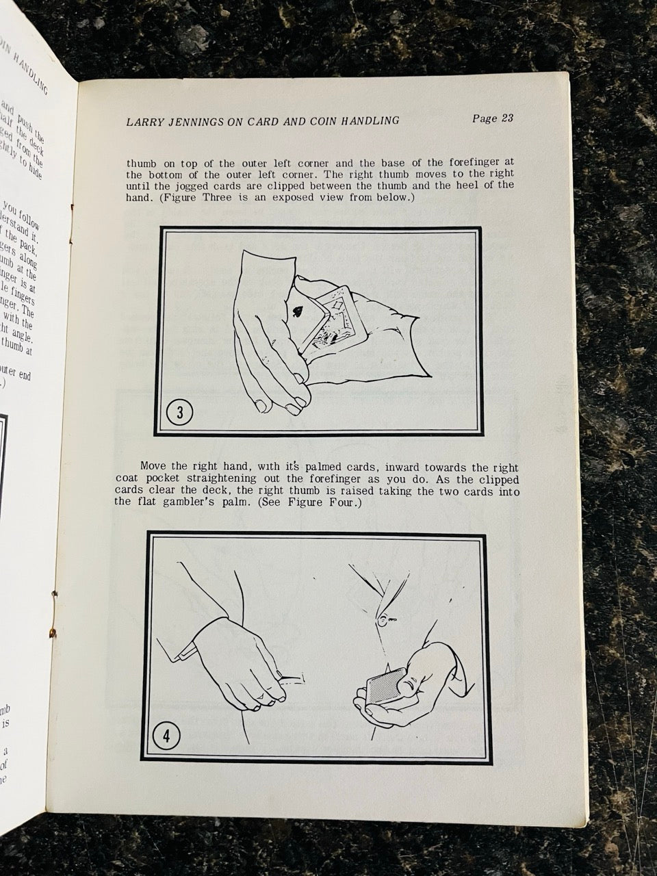 Larry Jennings on Card & Coin Handling - Larry Jennings (paperback)