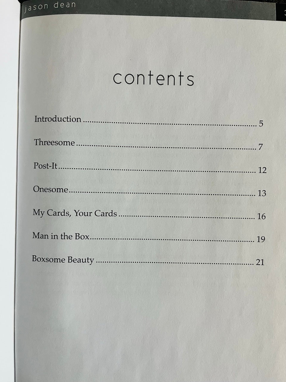 Threesome - Jason Dean