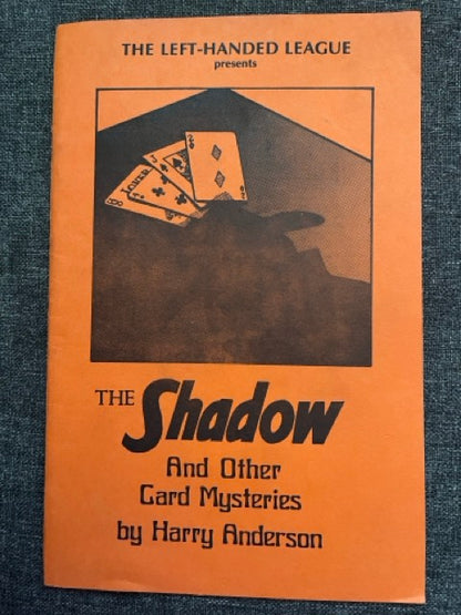 The Shadow and Other Card Mysteries - Harry Anderson - SIGNED