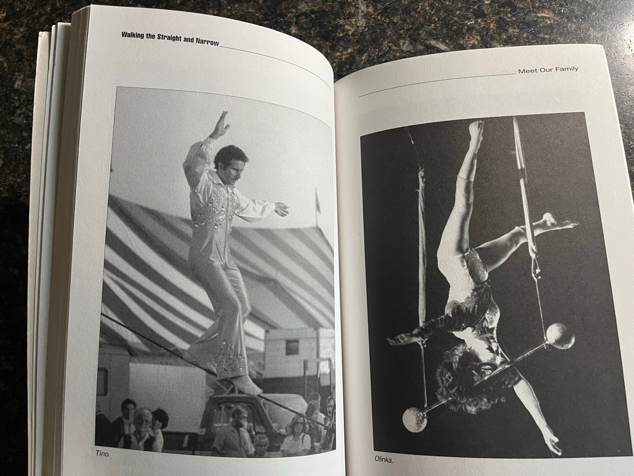Walking the Straight and Narrow - Tino Wallenda - SIGNED
