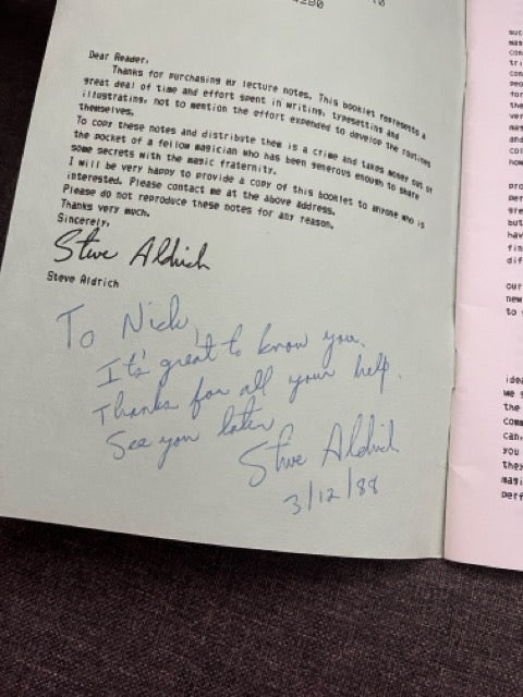 Be Good! By Being Good! - Steve Aldrich - SIGNED