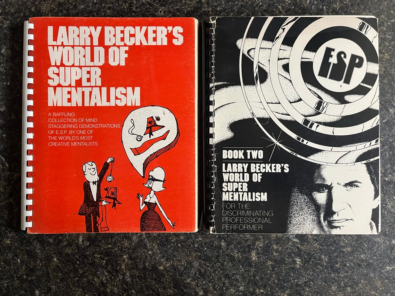 Larry Becker's World of Super Mentalism Vols. 1 & 2 - Larry Becker - SIGNED