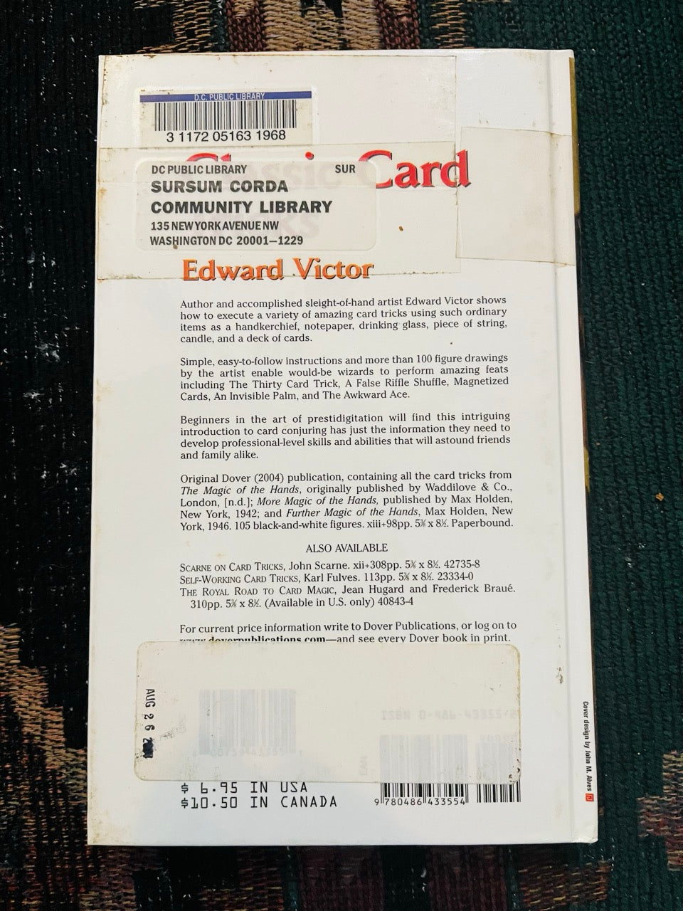 Classic Card Tricks - Edward Victor