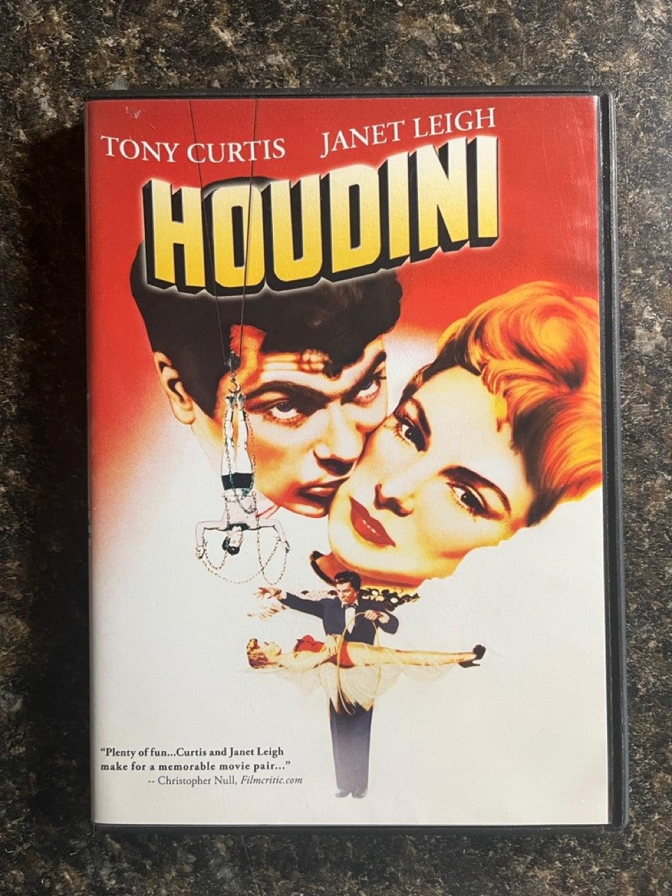 Houdini - DVD - Tony Curtis & Janet Leigh