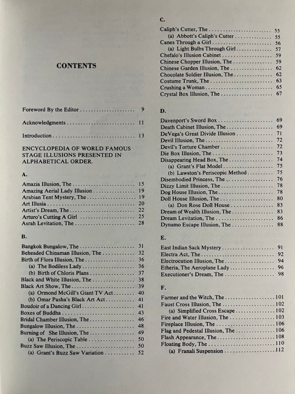 The Encyclopedia of Stage Illusions - Burling Hull & Ormond McGill