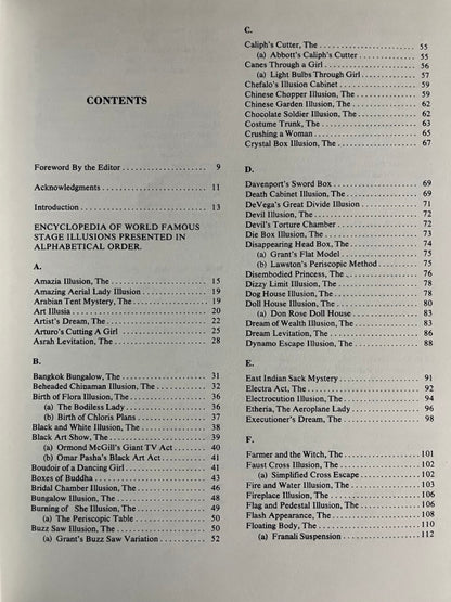 The Encyclopedia of Stage Illusions - Burling Hull & Ormond McGill