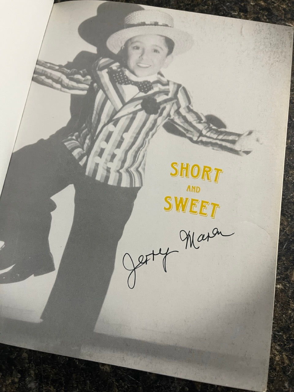 Short & Sweet: The Life & Times of the Lollipop Munchkin - Jerry Maren - SIGNED