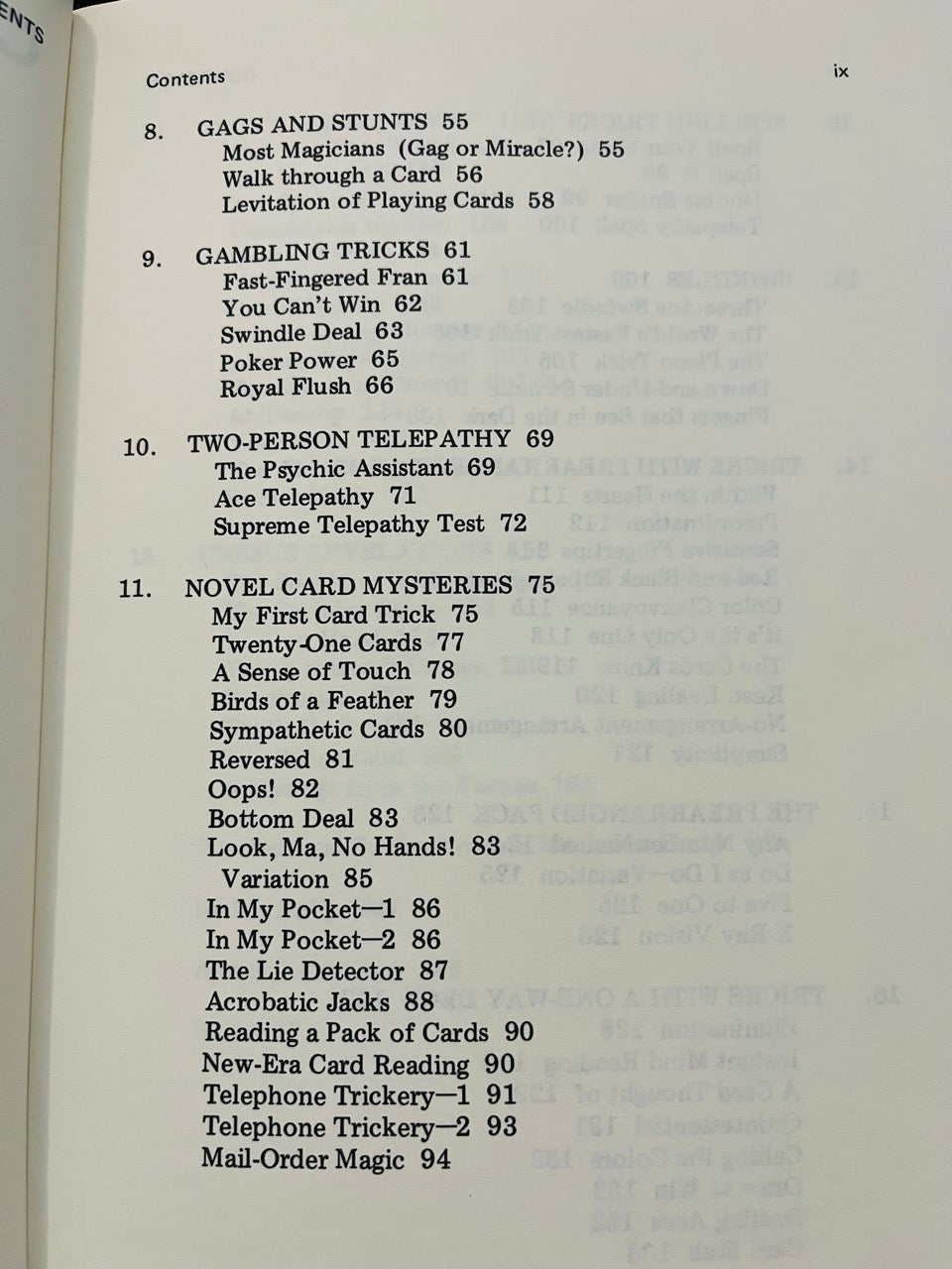 Card Magic: 117 Easy-To-Perform Tricks With An Ordinary Deck - Bill Okal