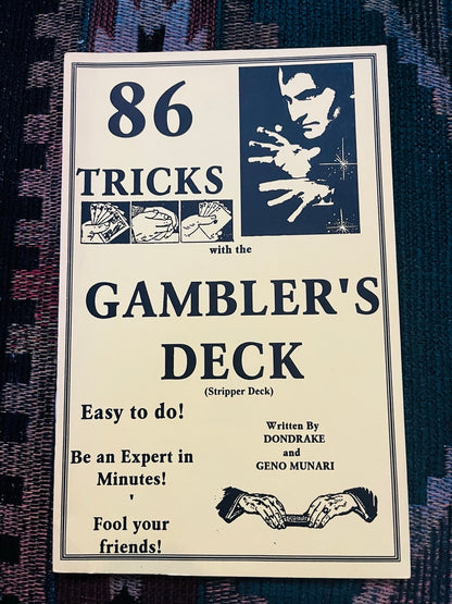 86 Tricks With The Gambler's Deck (Stripper Deck) - Dondrake & Geno Munari