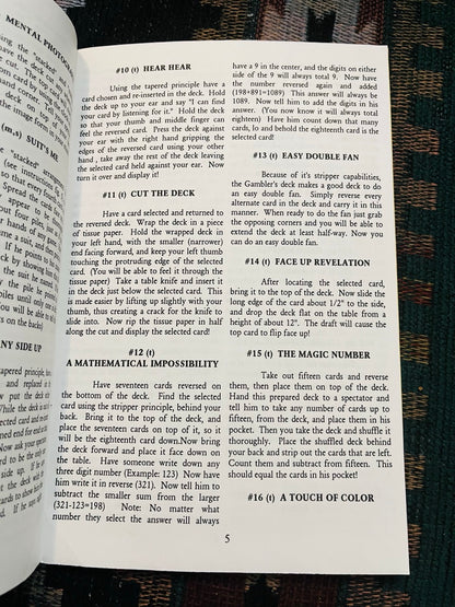 86 Tricks With The Gambler's Deck (Stripper Deck) - Dondrake & Geno Munari