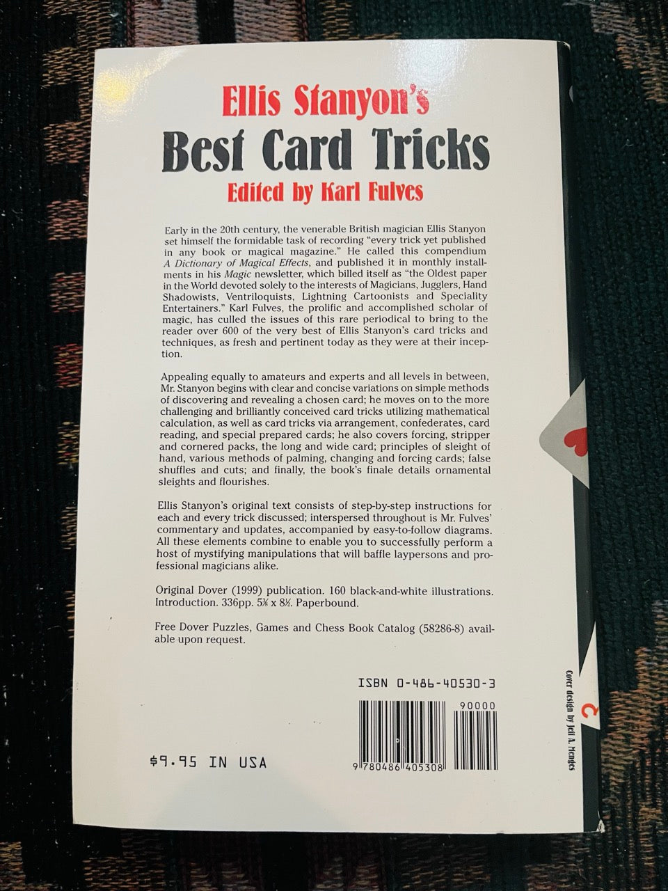 Ellis Stanyon's Best Card Tricks - Karl Fulves