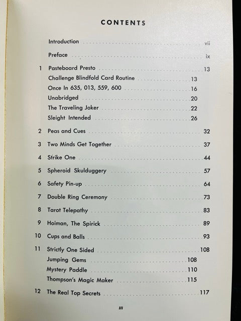 Top Secrets of Magic - J.G. Thompson Jr.
