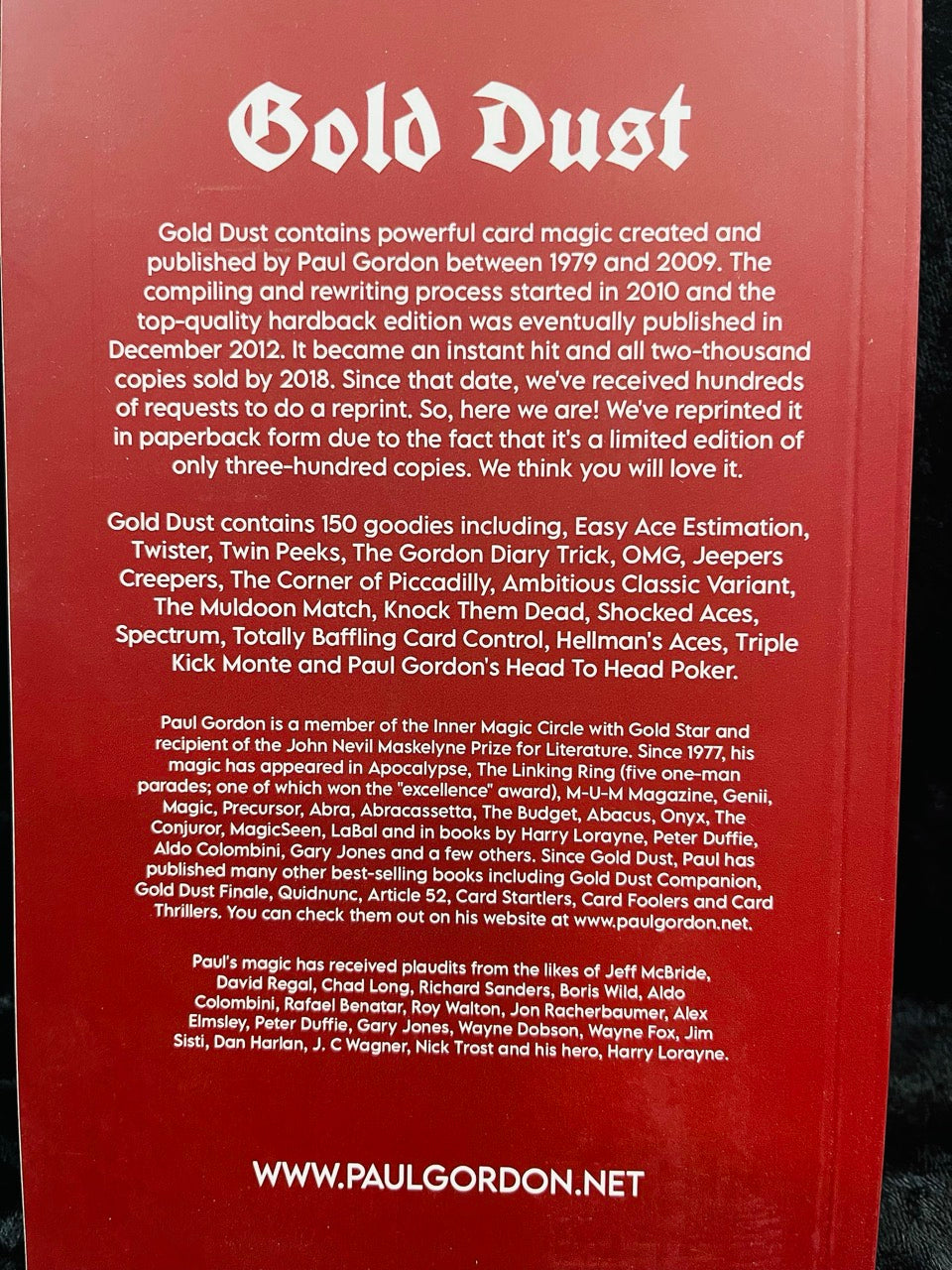 Gold Dust: The Very Best of Paul Gordon - Paul Gordon (Softcover)