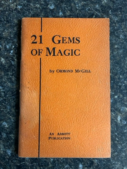 21 Gems of Magic - Ormond McGill (original copy)