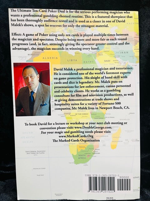 The Ultimate Ten-Card Poker Deal - David Malek - SIGNED