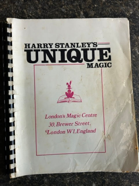 Harry Stanley's Unique Magic