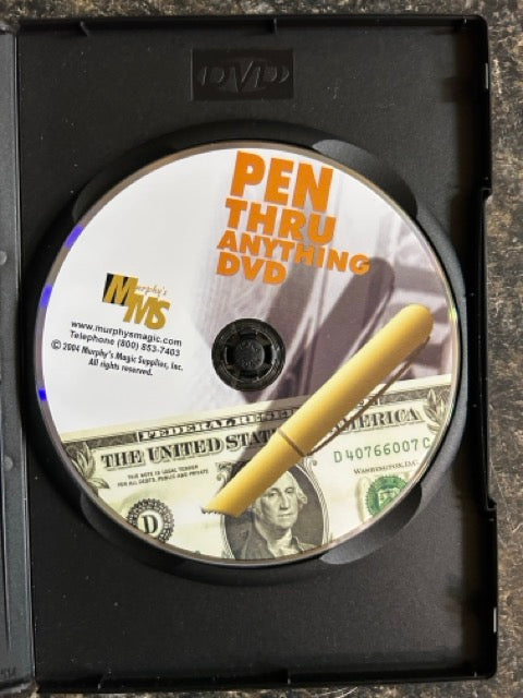 Pen Thru Anything DVD - Jim Krenz & Friends