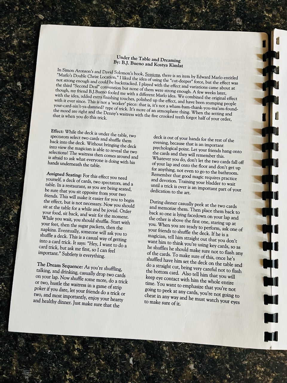 Magic: Experiments with Art & Thoughts on the Artistry - Kostya Kimlat