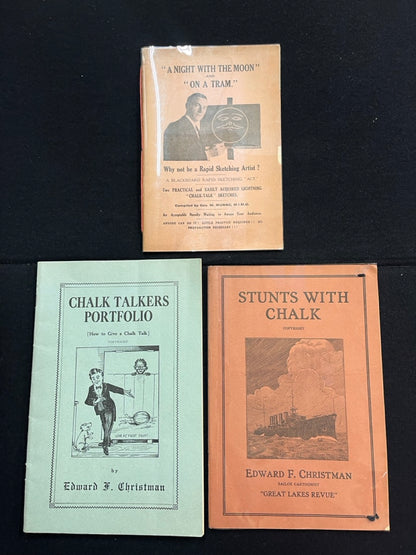 3 Chalk Talk Titles - Edward F Christman