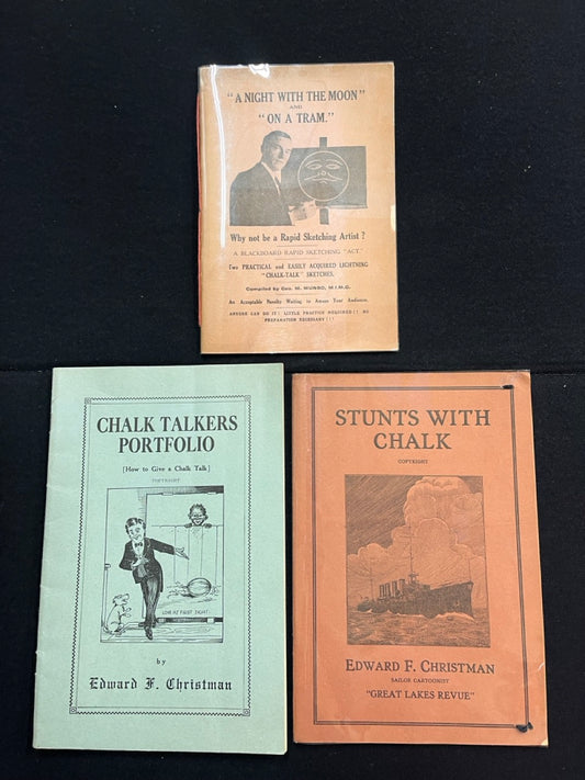 3 Chalk Talk Titles - Edward F Christman