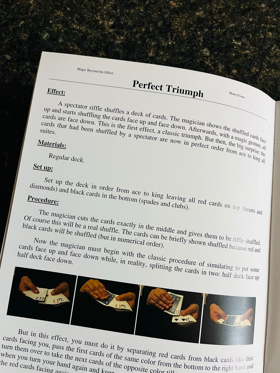 Magic Beyond The Effect - Henry Evans