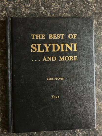 The Best of Slydini...And More (2 volumes) - Karl Fulves (SIGNED by Slydini)