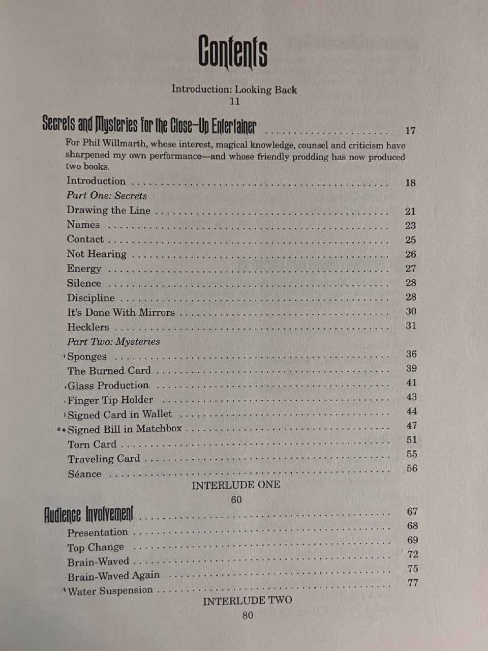 Mastering the Art of Magic - Eugene Burger (1st edition) - SIGNED