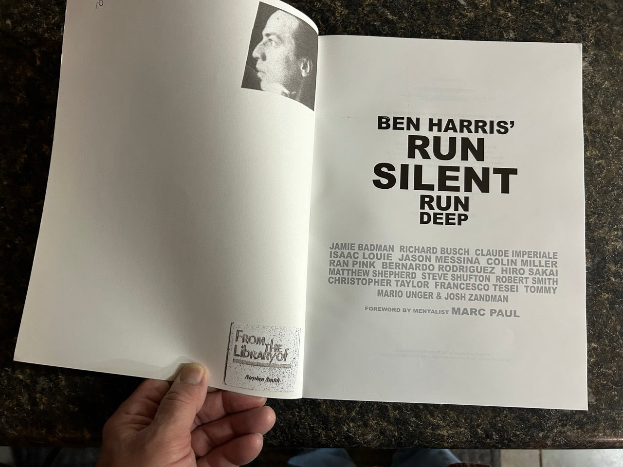 Ben Harris' Run Silent Run Deep