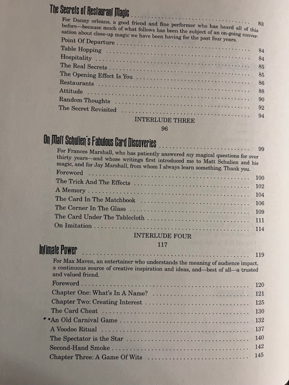 Mastering the Art of Magic - Eugene Burger (1st edition) - SIGNED