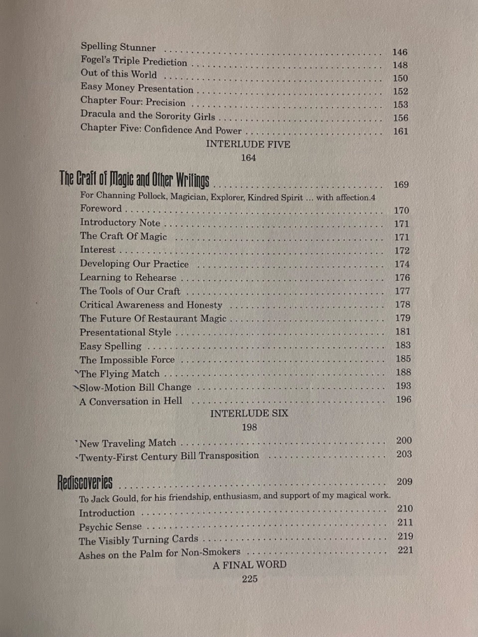 Mastering the Art of Magic - Eugene Burger (1st edition) - SIGNED