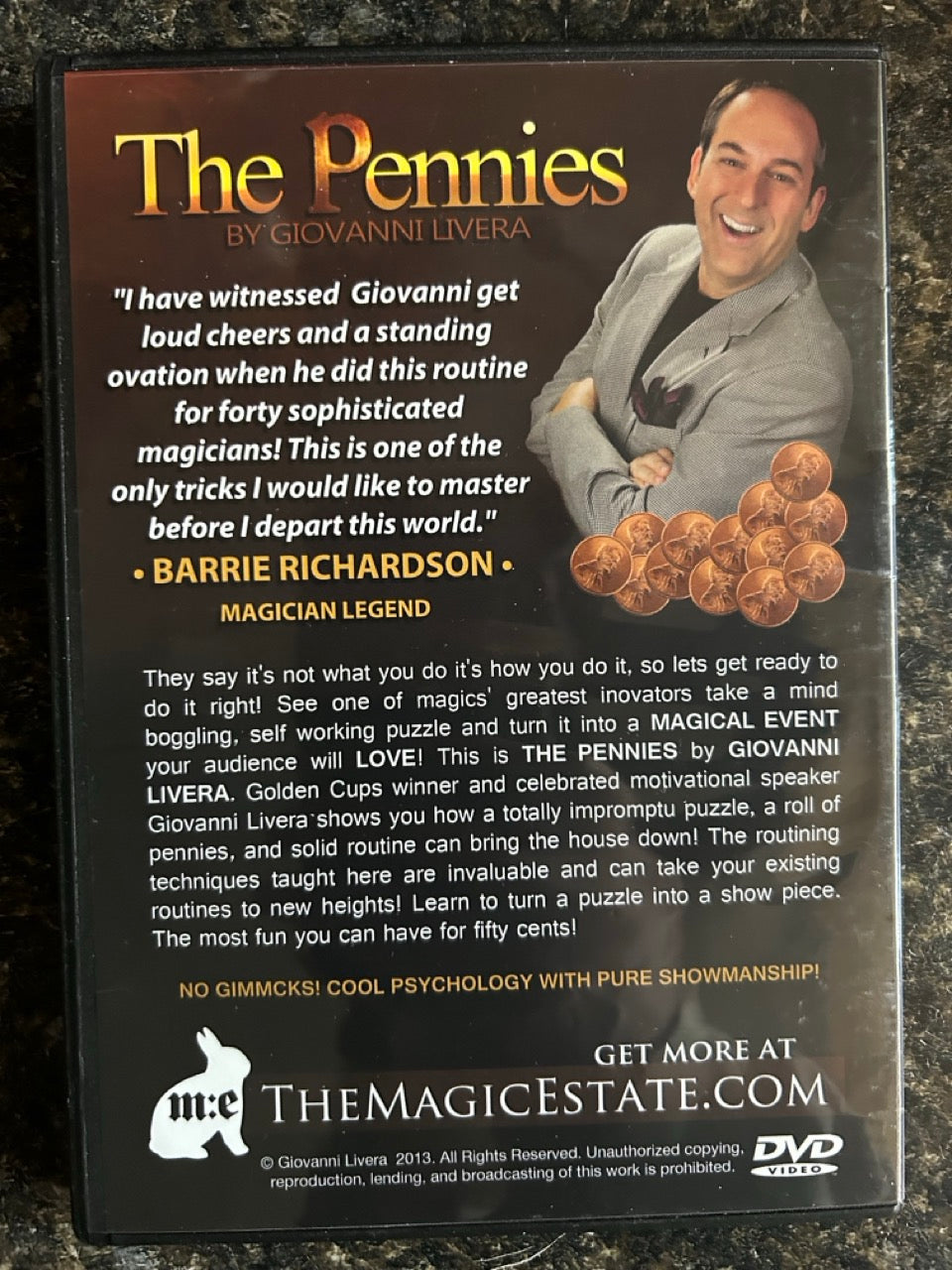 The Pennies - Giovanni Livera - DVD