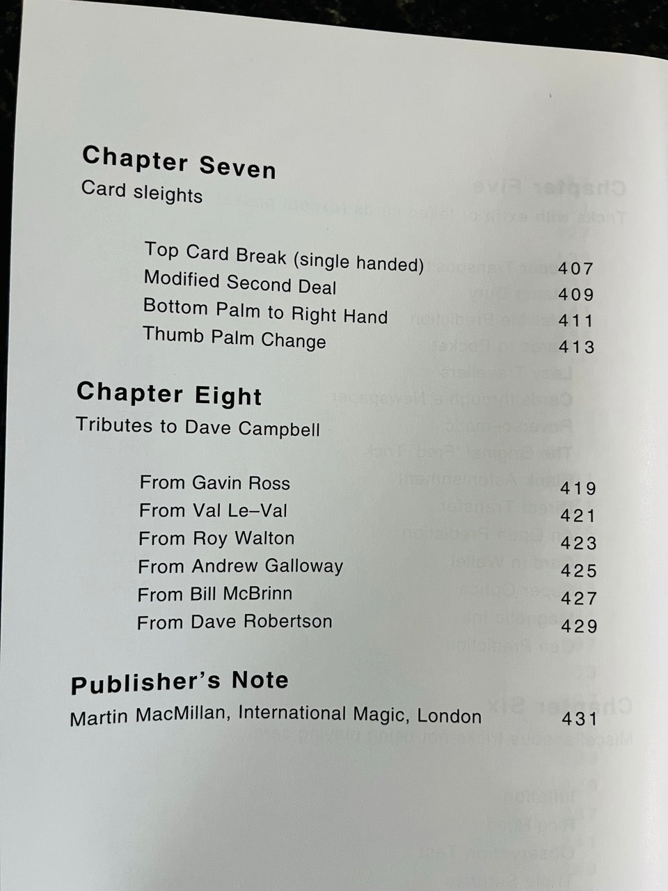 The Dave Campbell Legacy - Peter Duffie