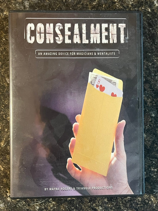 Consealment - Wayne Rogers (DVD & Gimmicks)