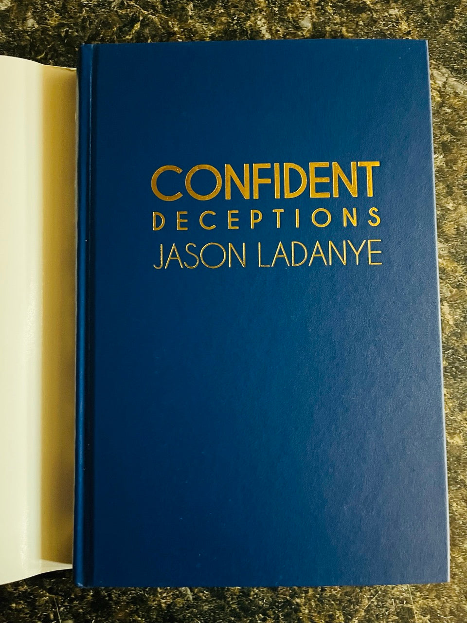 Confident Deceptions (Book & DVD) - Jason Ladanye  - FIRST edition
