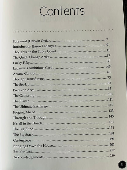 Confident Deceptions (Book & DVD) - Jason Ladanye  - FIRST edition