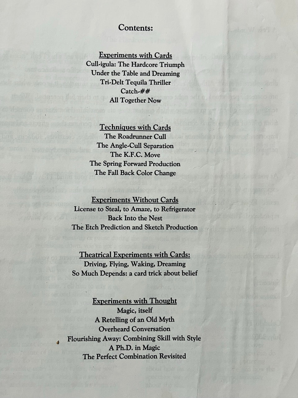 Magic: Experiments with Art & Thoughts on the Artistry - Kostya Kimlat