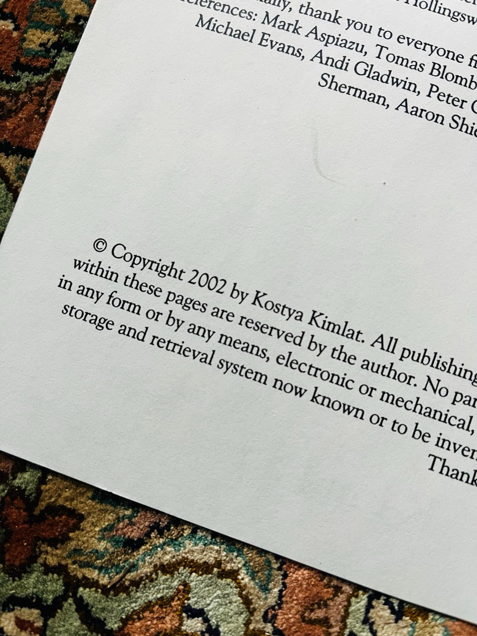 Magic: Experiments with Art & Thoughts on the Artistry - Kostya Kimlat