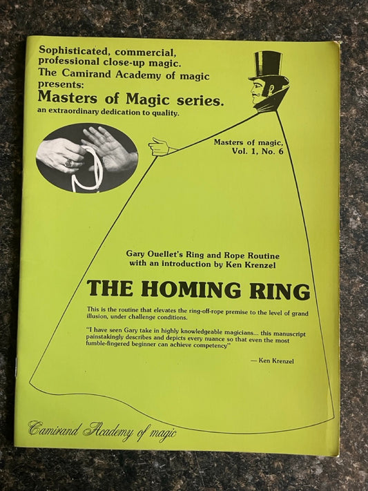 Masters of Magic Series, Vol.1 #6, The Homing Ring - Gary Ouellet