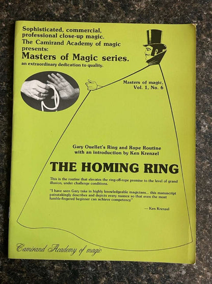 Masters of Magic Series, Vol.1 #6, The Homing Ring - Gary Ouellet