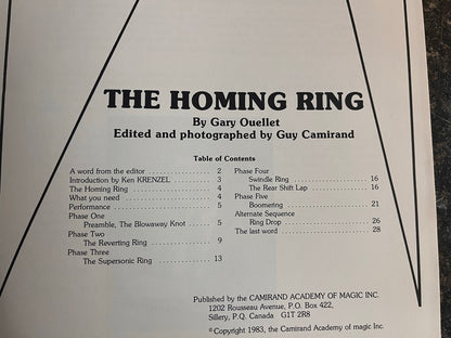 Masters of Magic Series, Vol.1 #6, The Homing Ring - Gary Ouellet