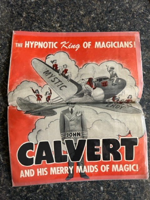 John Calvert Advertising Piece